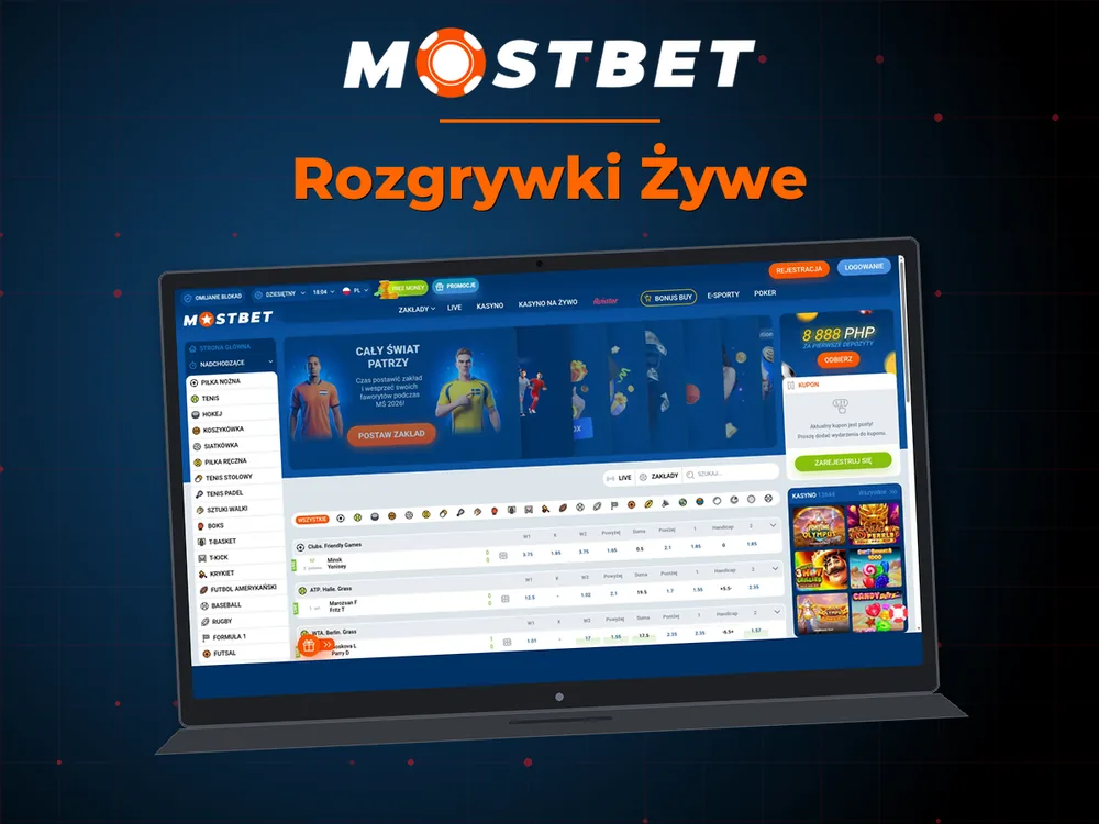 Mostbet - Rozgrywki Żywe