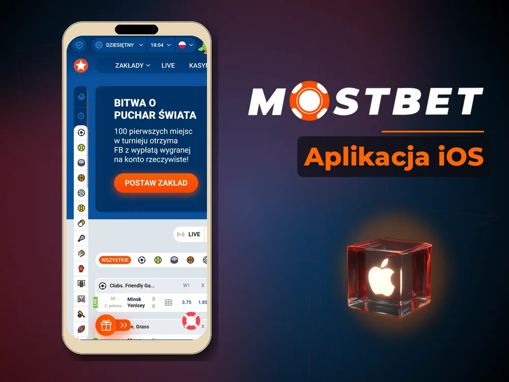Mostbet - Aplikacja iOS