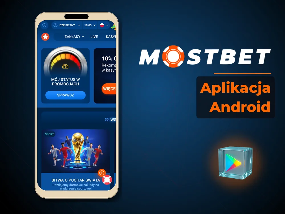 Mostbet - Aplikacja Android