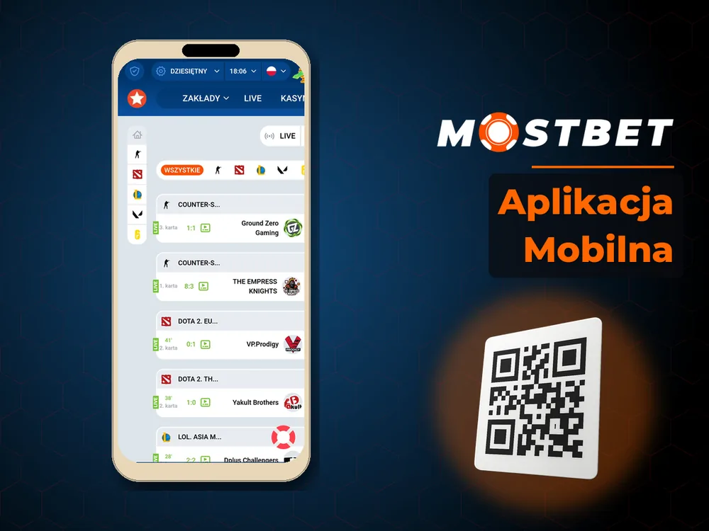 Mostbet - Aplikacja Mobilna