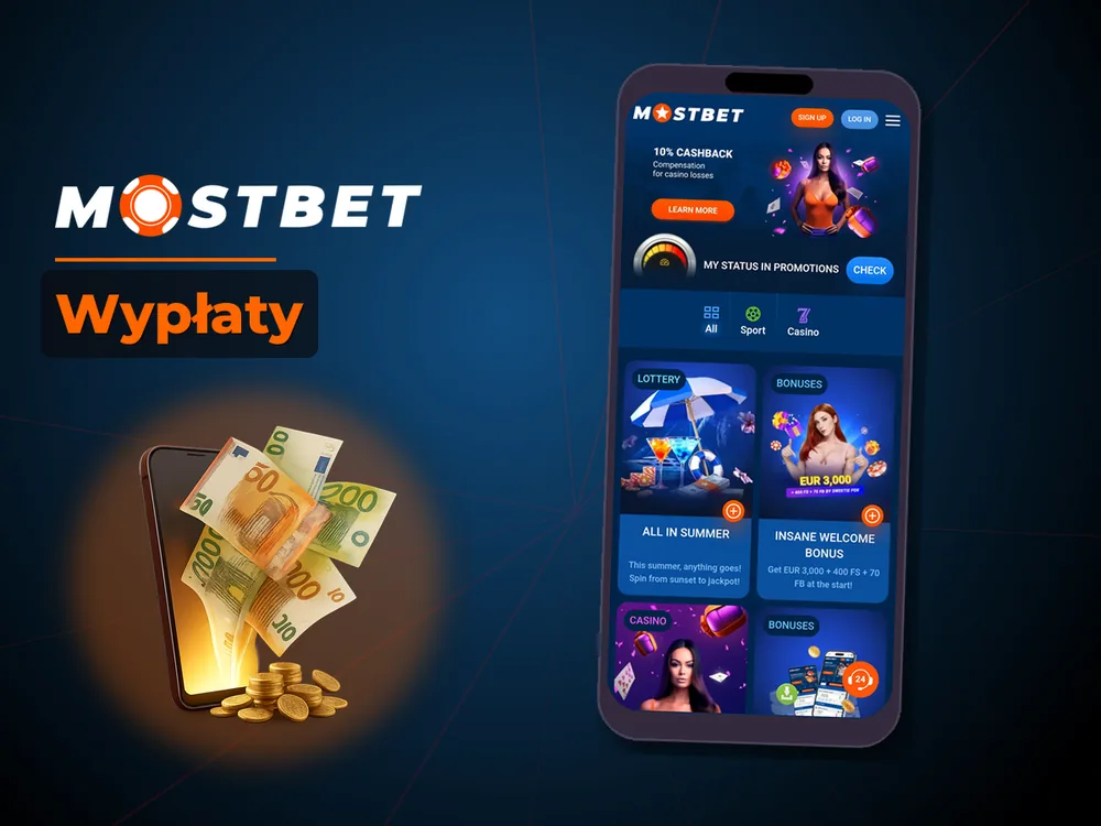 Mostbet - Wypłaty