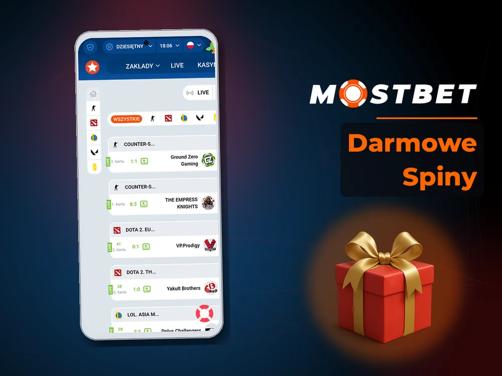 Mostbet - Darmowe Spiny