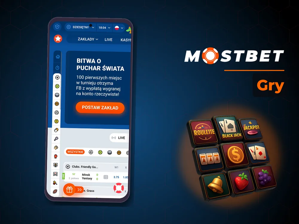 Mostbet - Gry