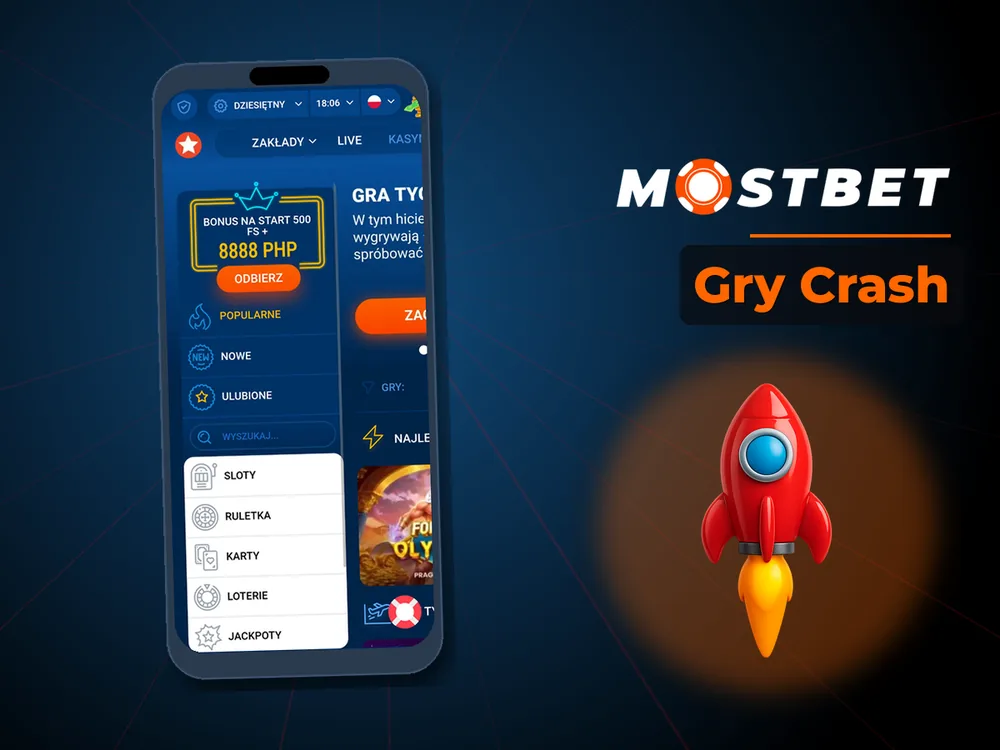 Mostbet - Gry Crash