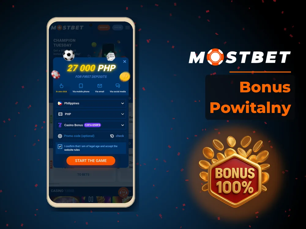 Mostbet - Bonus Powitalny