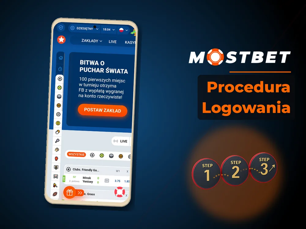 Mostbet - Procedura Logowania