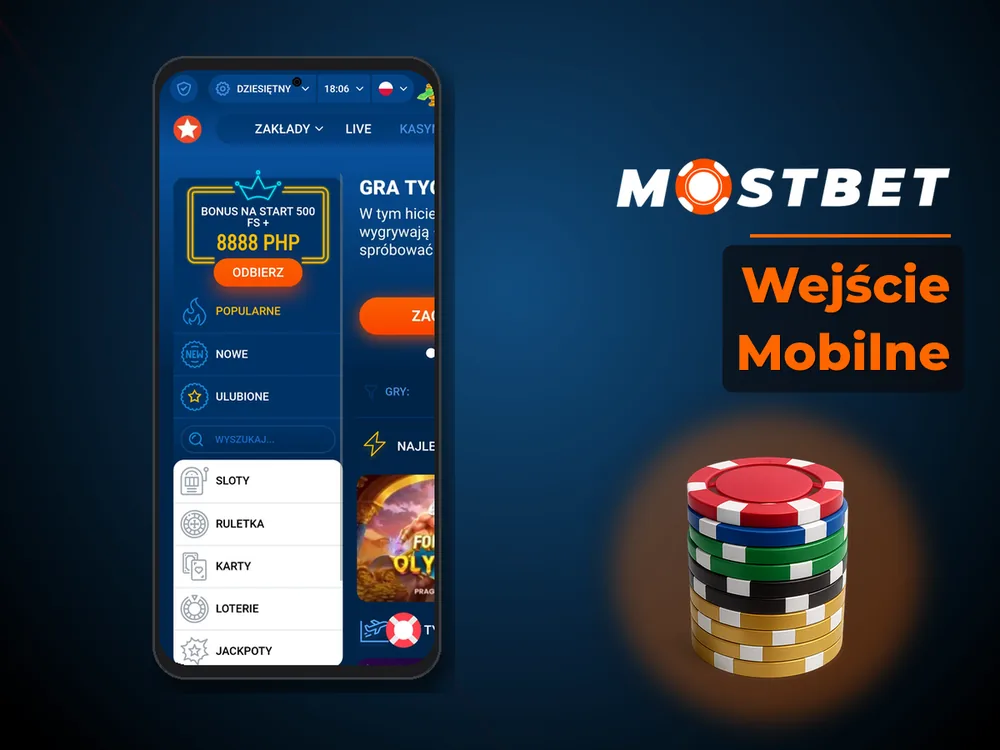 Mostbet - Wejście Mobilne