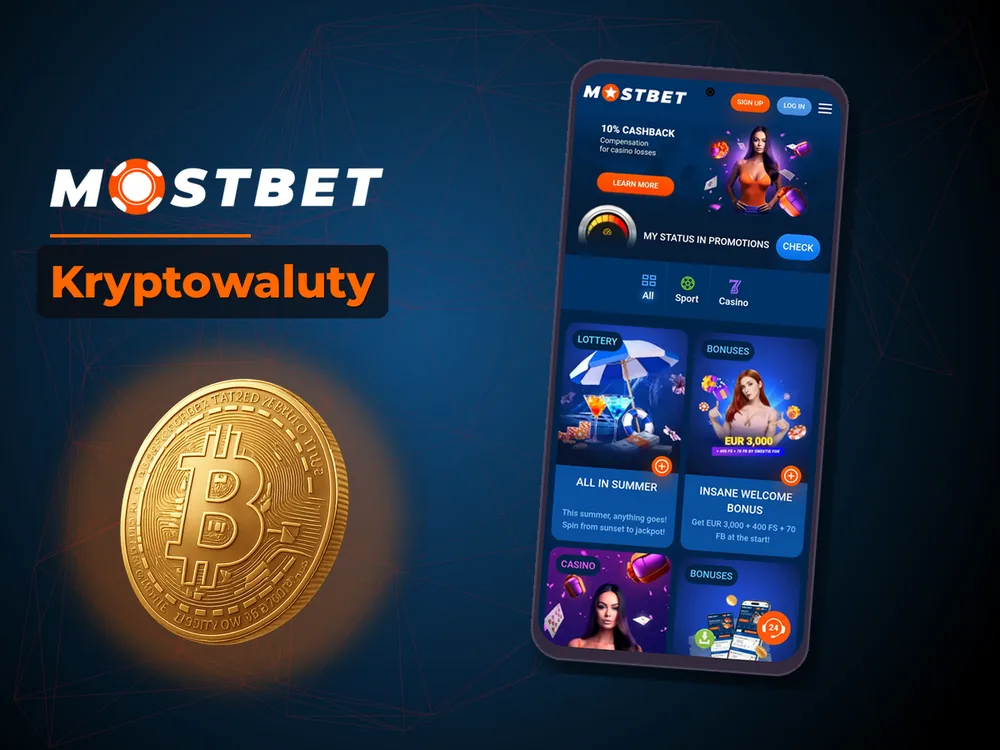 Mostbet - Kryptowaluty