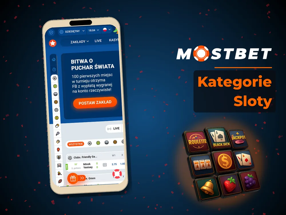 Mostbet - Kategorie Sloty